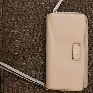 Kate spade Anita grove street gray wallet wristlet